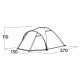 Намет двомісний Easy Camp Setesdal 2 (120476)
