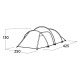 Палатка четырехместная Easy Camp Hemsedal 4 (120475)