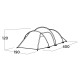 Намет тримісний Easy Camp Hemsedal 3 (120474)