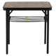 Стіл Bo-Camp Garland 60x45 cm Black/Wood look (1404195)