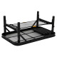 Стіл Bo-Camp Woodbine 56x34 cm Black/Wood look (1404191)