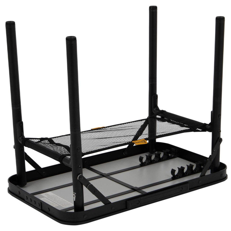 Стіл Bo-Camp Woodbine 56x34 cm Black/Wood look (1404191)