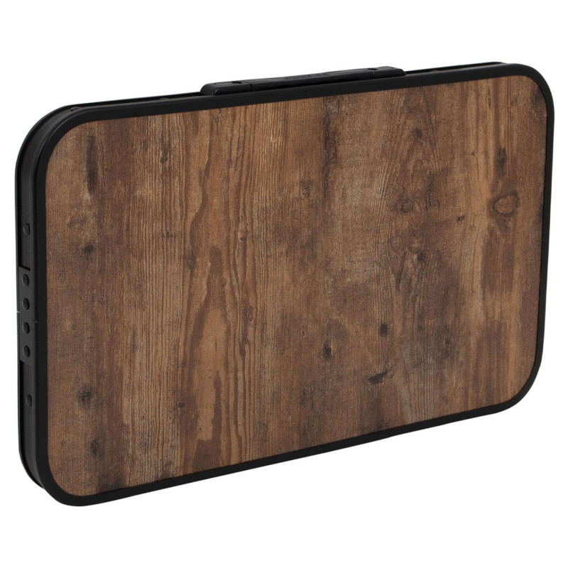 Стіл Bo-Camp Woodbine 56x34 cm Black/Wood look (1404191)