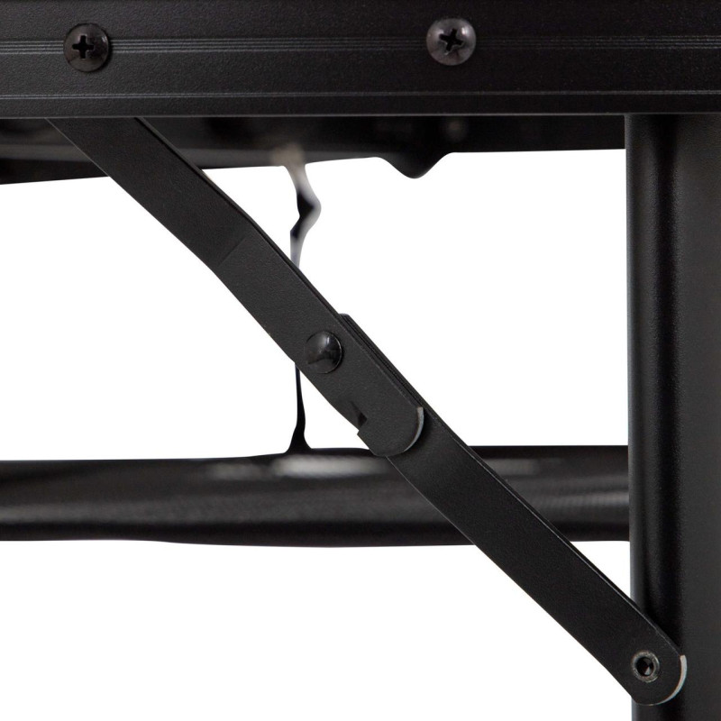 Стіл Bo-Camp Woodbine 56x34 cm Black/Wood look (1404191)