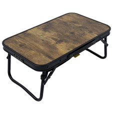 Стіл Bo-Camp Woodbine Compact 56x34 cm Black/Wood look (1404190)