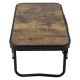 Стіл Bo-Camp Woodbine Compact 56x34 cm Black/Wood look (1404190)