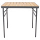 Стол Bo-Camp Margate 75x55 cm Bamboo Brown (1404666)