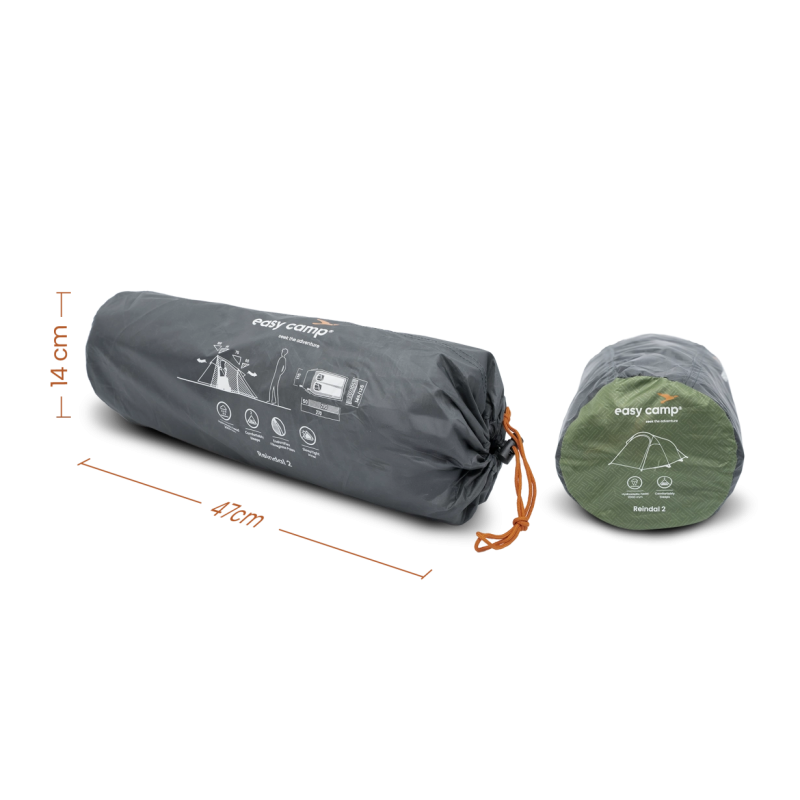 Намет двомісний Easy Camp Reindal 2 (120471)