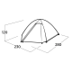 Намет тримісний Easy Camp Rondane 3 (120470)