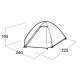 Намет двомісний Easy Camp Rondane 2 (120469)