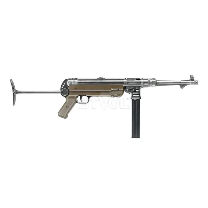 Пневматичний пістолет - кулемет Umarex Legends MP40 Blowback кал.4,5мм Full Auto