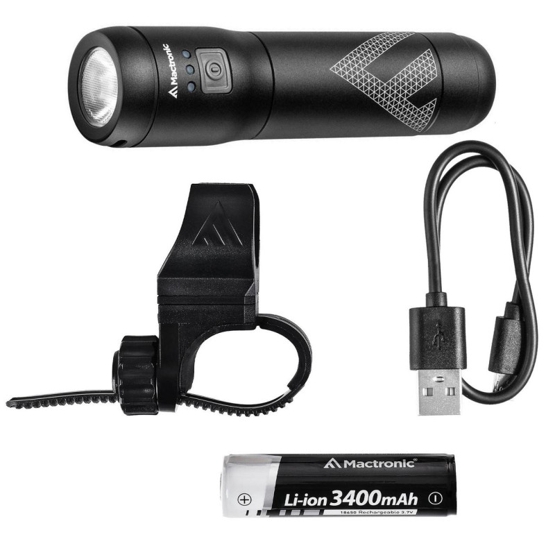 Ліхтар велосипедний передній Mactronic Scream 3.1 (1000 Lm) Recharg Type-C (ABF0167)