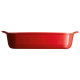 Форма для запікання Emile Henry Ovenware Прямокутна 42.5х28 см Червона (349654)