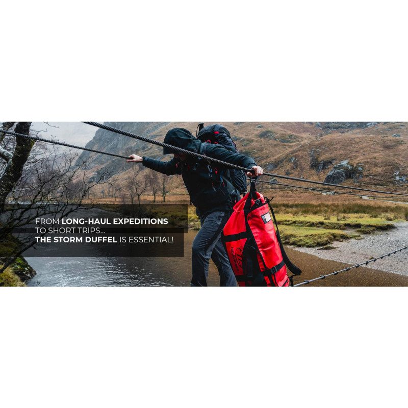 Сумка дорожня водозахисна Highlander Storm Kitbag 65L Red (DB123-RD)