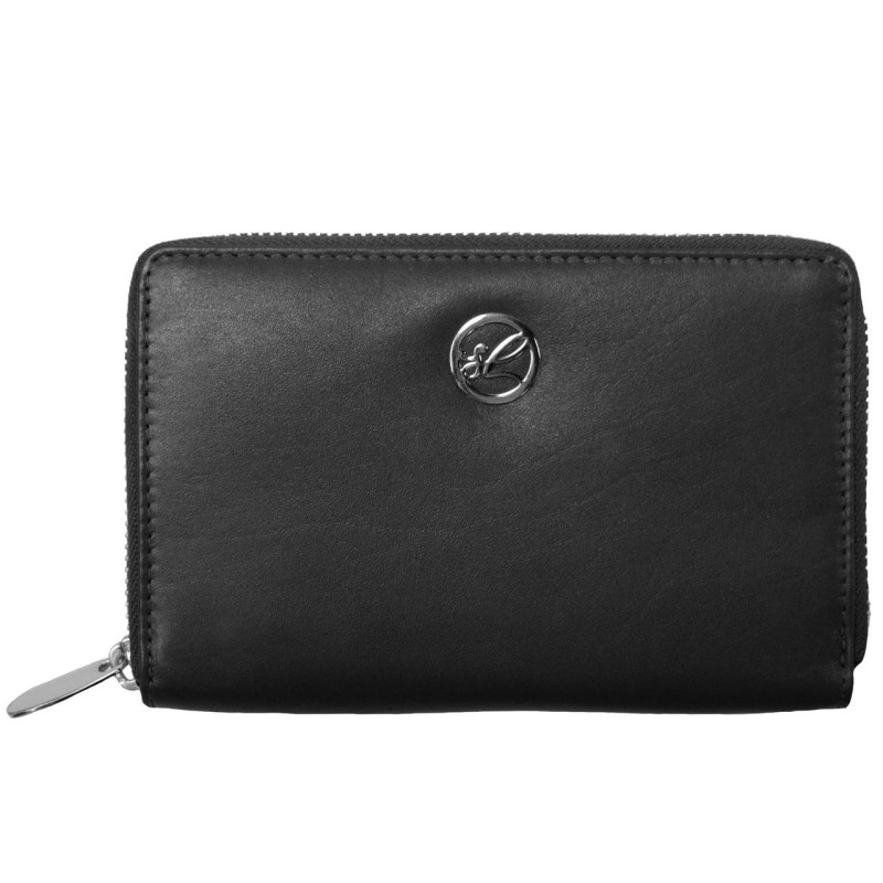 Гаманець жіночий шкіряний Semi Line RFID Black (P8271-0)