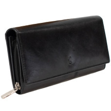 Гаманець жіночий шкіряний Semi Line RFID Black (P8264-0)