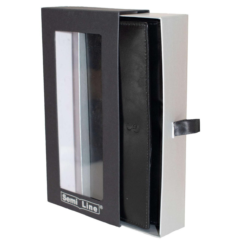 Гаманець жіночий шкіряний Semi Line RFID Black (P8264-0)