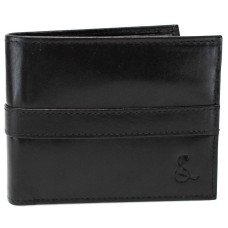 Портмоне чоловіче шкіряне Semi Line RFID Black (P8265-0)