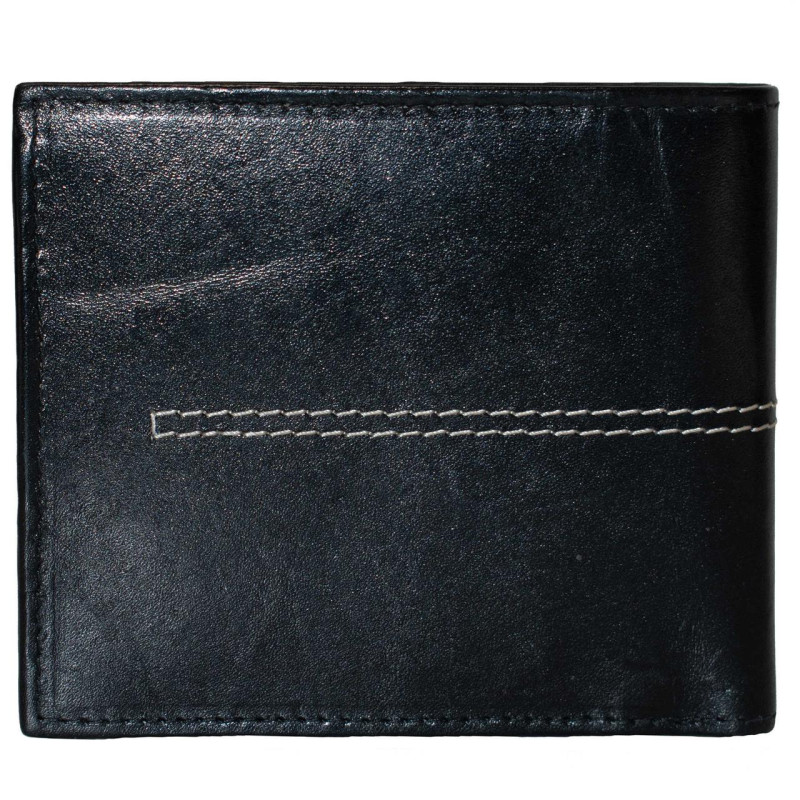 Портмоне чоловіче шкіряне Semi Line RFID Black (P8267-0)