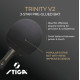 Ракетка для настольного тенниса Stiga Trinity 3 Star ver.2 FL (1213-1208-35)