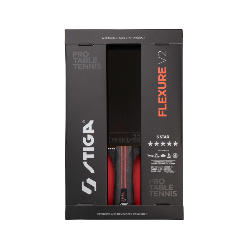 Ракетка для настольного тенниса Stiga Flexure 5 Star ver.2 FL (1215-1205-35)