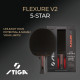 Ракетка для настольного тенниса Stiga Flexure 5 Star ver.2 FL (1215-1205-35)