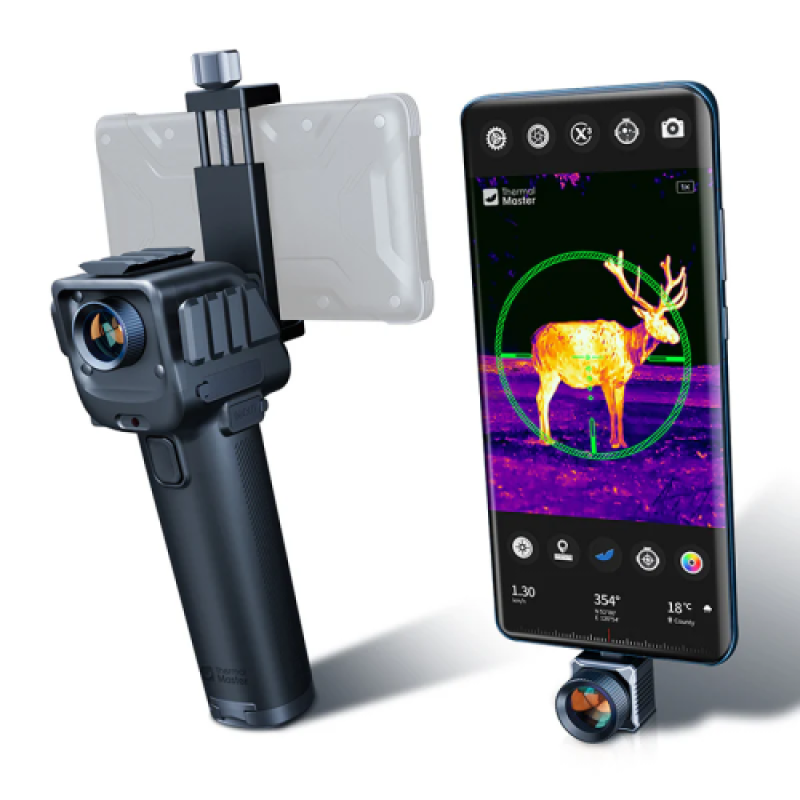 Тепловізор для смартфона Thermal Master T2 Max (1490 м, 15 мм, Android Type-C)