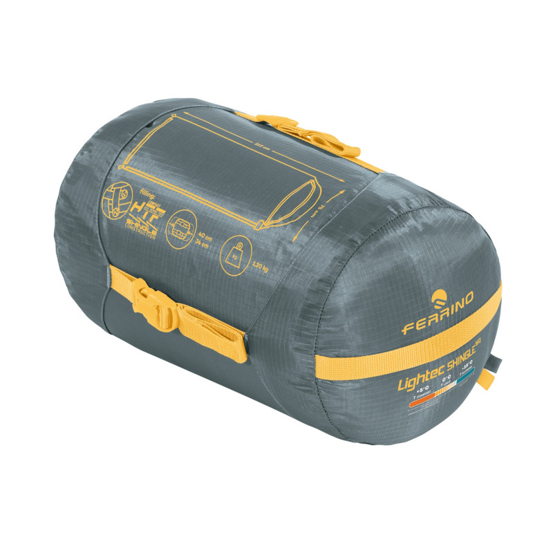 Спальний мішок Ferrino Lightech Shingle SQ -2°C Green Right (86266QVVD)