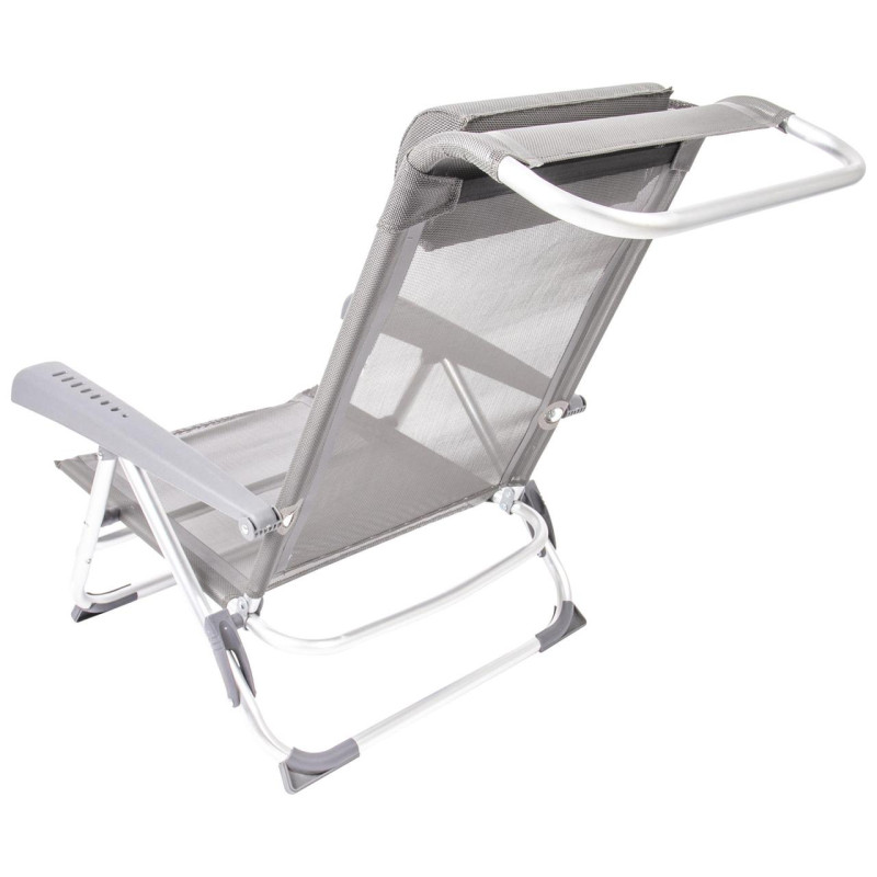 Крісло розкладне Bo-Camp Saint-Tropez Grey (1204796)