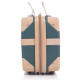 Бьюті-кейс Semi Line 10L Green-Navy (T5838-1)