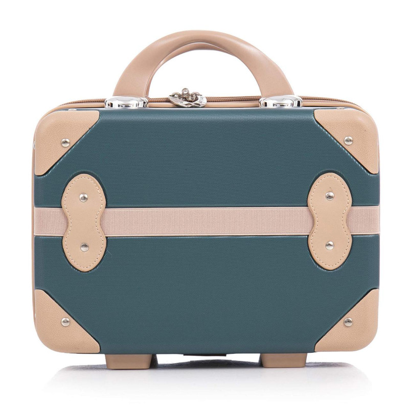Бьюті-кейс Semi Line 10L Green-Navy (T5838-1)