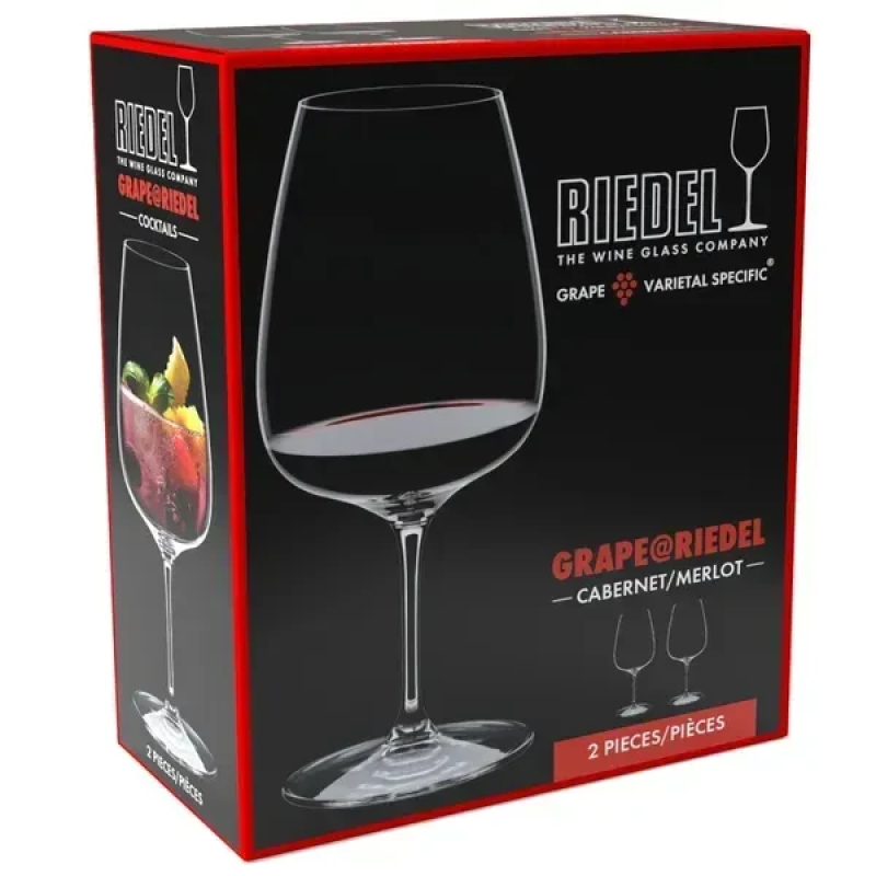 Набор бокалов для красного вина Riedel Grape 830 мл х 2 шт (6424/0)