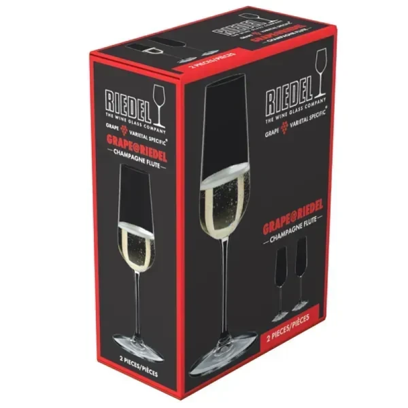 Набор бокалов для шампанского Riedel Grape 250 мл х 2 шт (6424/08)
