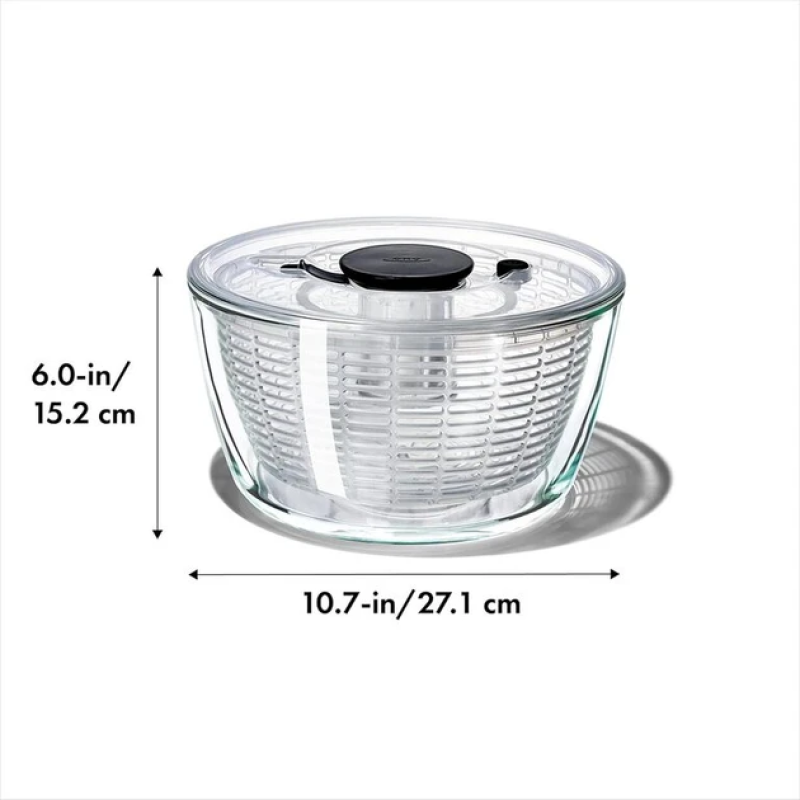 Сушка для зелені, овочів та фруктів OXO Good Grips Glass Salad Spinner (11262700)