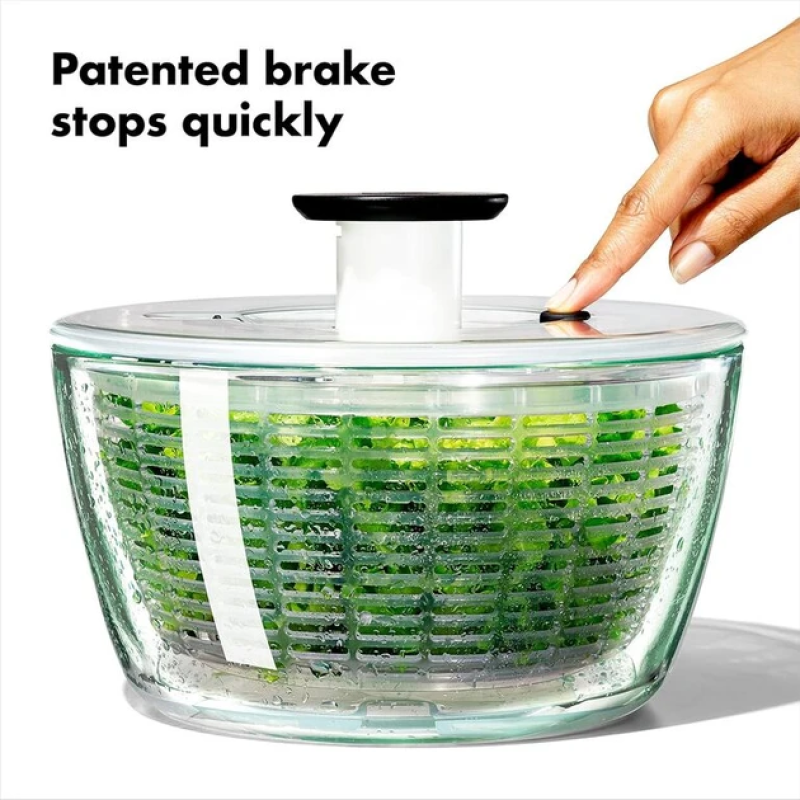 Сушка для зелені, овочів та фруктів OXO Good Grips Glass Salad Spinner (11262700)