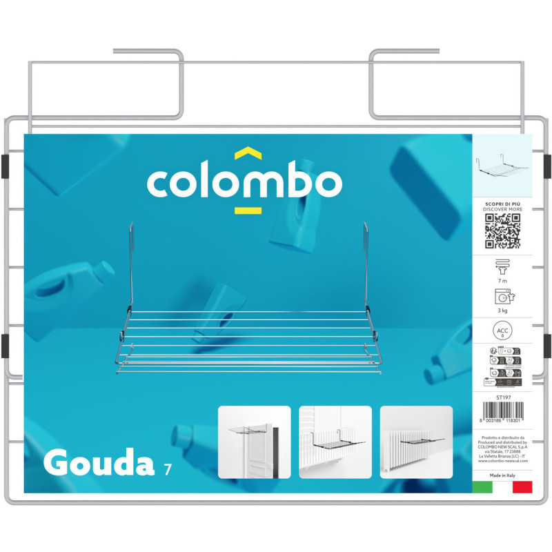 Сушилка для белья навесная Colombo Gouda 7 (ST197)