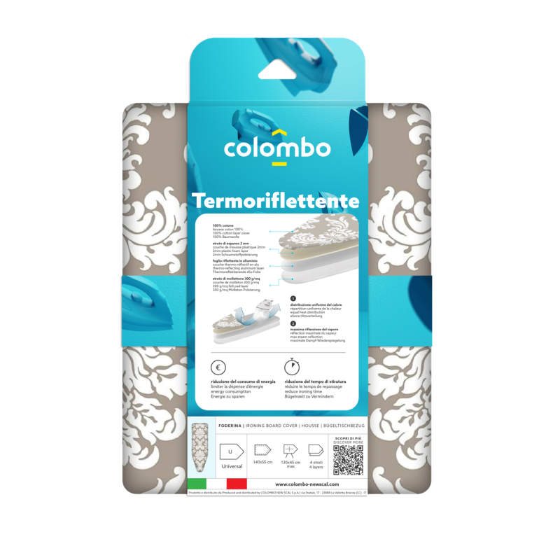 Чохол для прасувальної дошки Colombo Thermoreflectant (COP630)