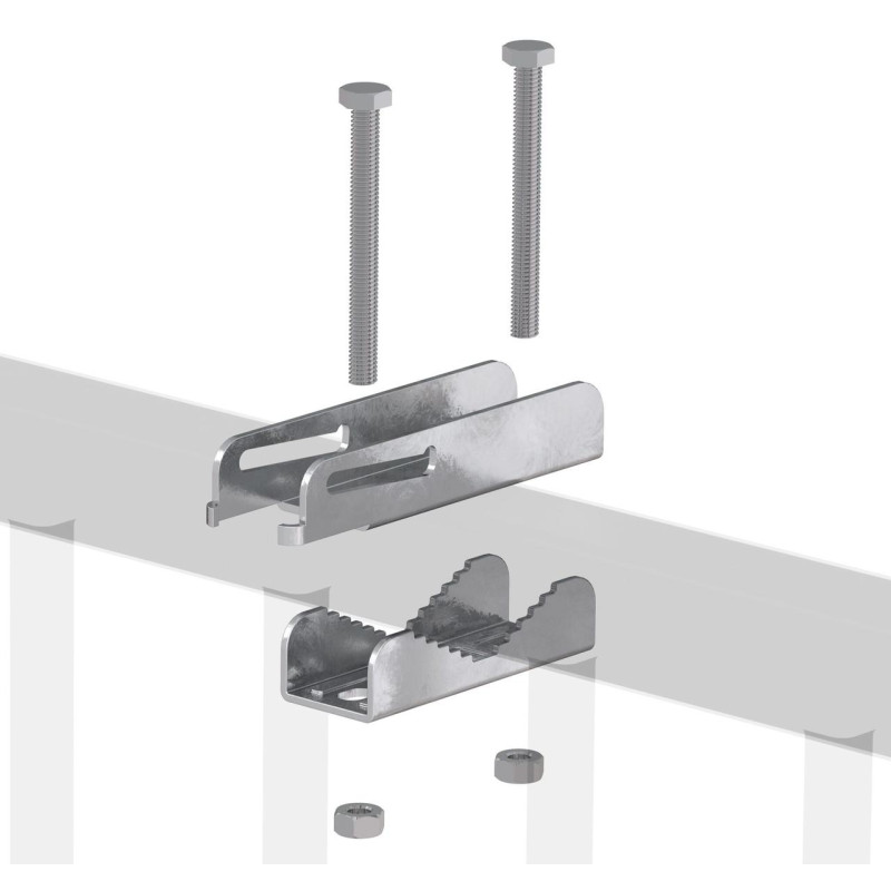 Сушарка для білизни навісна Colombo Balcony with clamps (STZAN2)