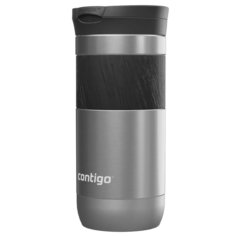 Термокружка Contigo Byron 2.0 Snapseal 470 мл Stainless Steel (2213022)