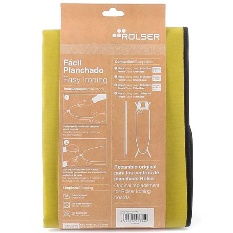 Чохол для прасувальної дошки Rolser Muleton Lima 140 x 55 см (FUR004-2067)