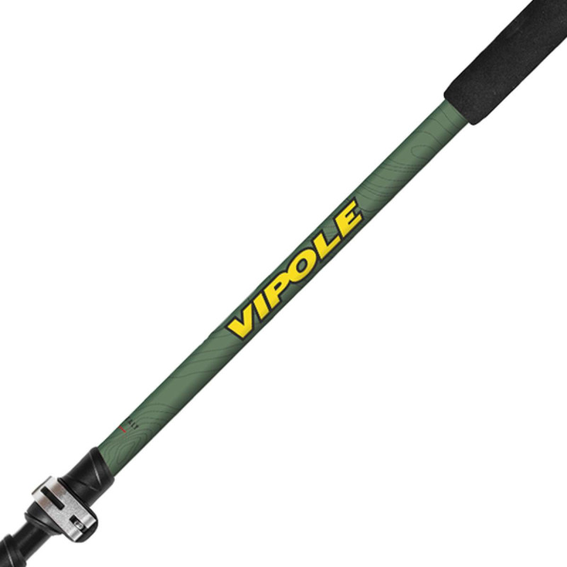 Палки треккинговые Vipole Base Camp Green DLX (S25 07)