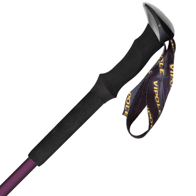 Палки треккинговые Vipole Base Camp Violet DLX (S25 08)