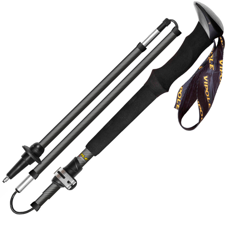 Палки треккинговые Vipole Approach Long Carbon 130 DLX (S25 42)