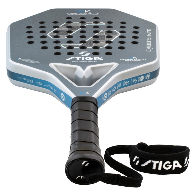 Ракетка для падел тенниса Stiga Racket 18K Cybershape 2V (2202-1722-03)