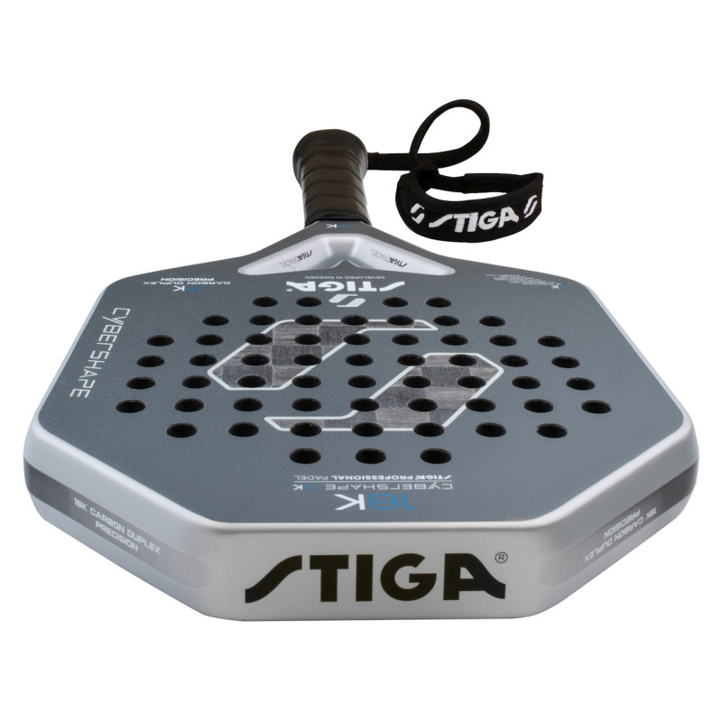 Ракетка для падел тенниса Stiga Racket 18K Cybershape 2V (2202-1722-03)
