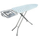 Доска гладильная Casa Si Elegance 125x41 Grey/Blue Zigzag (CS93589G)