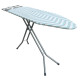 Доска гладильная Casa Si Elegance 125x41 Grey/Blue Zigzag (CS93589G)