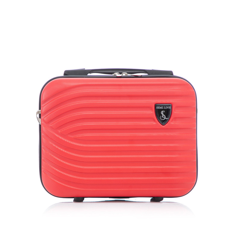 Бьюти кейс Semi Line 12L Red (T5871-1)