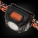 Фонарь налобный Mactronic Rebel (400Lm) Cool/Warm White/Red LED Recharg Type-C (AHL0061UC)