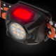 Фонарь налобный Mactronic Rebel (400Lm) Cool/Warm White/Red LED Recharg Type-C (AHL0061UC)